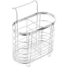Organizador de utensilios estante de drenaje de acero inoxidable escurridor cocina colgante