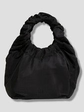 $298 Marco Para Mujer Negro Le Scrunch Mini Acanalado Asa Superior Bolso de Mano Bolso de Mano
