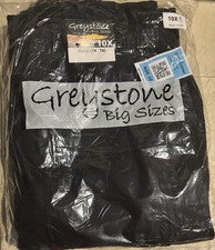 Pantalones deportivos cargo grandes y altos Greystone para hombre nuevos con etiquetas estilo 7170 talla 8XL carbón