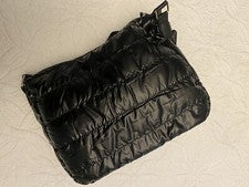 Bolso Mujer Bandolera Acolchado Negro Moda