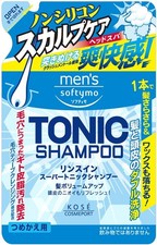 Champú super tónico enjuague KOSE Softymo para hombre 400 ml