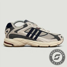 UK 9 - Adidas Response CL Hombre - Aluminio Gris/Beige/Azul (IG6916)