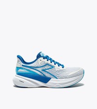 Hombre Diadora Nucleo 2, Blanco/Azul Francés/Acuario, 10.5 D Mediano EE. UU.