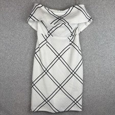 Nuevo con etiquetas Vestido Bardot Lucy Paris Para Mujer Fuera del Hombro Plegable Frontal Talla Pequeña