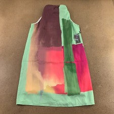 Vestido recto Lola & Sophie para mujer pequeño colorido sin mangas cuello alto nuevo con etiquetas
