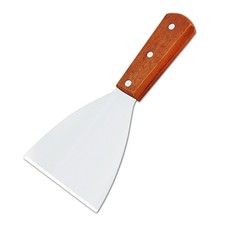 Espátula de pizza de mango de madera cocina cómoda para mango diseño ergonómico