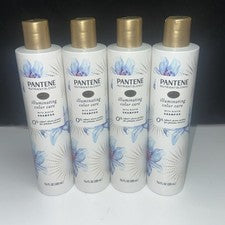 PACK de 4 mezclas de nutrientes Pantene Pro V champú iluminador para el cuidado del color 9,6 oz