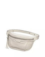 Nuevo bolso cinturón de cuero blanco antiguo RAG AND BONE para mujer