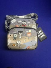 Bolso Bandolera Loungefly Universal Monstruos Personajes Nuevo Con Etiquetas Difícil de Encontrar