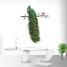 Arte de pared de ramas murales de animales pegatinas de sala calcomanías divertidas decoraciones