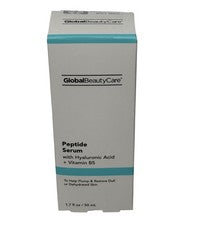 Suero péptido Global Beauty Care ácido hialurónico vitamina B5 1,7 oz hidratante