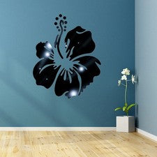 Calcomanía de pared decoración del hogar ajuste de espejo pegatina pegatinas florales