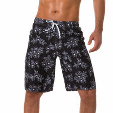 Pantalones de playa para hombre cintura media estilo fino seda hielo pantalones cortos informales sueltos ropa exterior