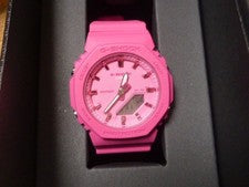 Reloj digital analógico para mujer CASIO G-SHOCK GMA-P2100PP-4AJF POWER PINK hora mundial