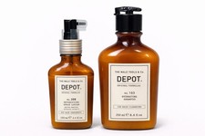 Champú hidratante Depot No.103 8,4 oz + No.208 loción en spray desintoxicante conjunto de 3,4 oz