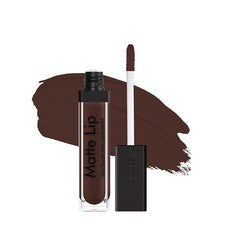 Lápiz labial líquido mate ultra suave Swiss Beauty, café 6 ml