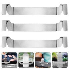 Estante de herramientas para barbacoa de acero inoxidable para utensilios de cocina 3 piezas porta espátulas para parril