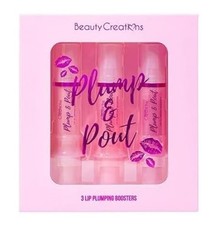 Paquete de 3 potenciadores rellenos de labios Beauty Creations Plump & Pout