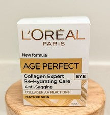 Cuidado rehidratante ojos Loreal Paris Age Perfect 15 ml NUEVO EN CAJA Collegen Expert