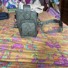 Bandolera para teléfono Ihkwip verde militar