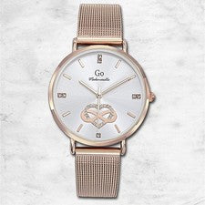 Girl Only GO Reloj De Mujer Mademoiselle Acero Inoxidable Rosa Dorado UGO695670