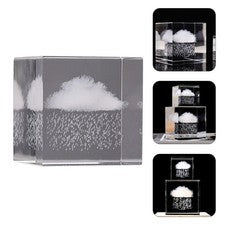Creativo Cristal Decoración Elegante Nubes Cristal Adorno Mesa Adorno Decoración Hogar