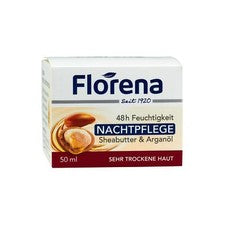 Florena Cuidado Nocturno Manteca de Karité y Argán.