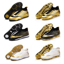 2025 Niños Niños Botas de Fútbol Zapatos de Entrenamiento Tenis Picos Largos Parte Inferior Talla UK