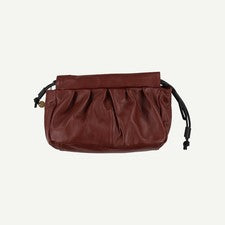 Bolso de cuero rojo Reiss para mujer