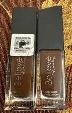 Base Believe Beauty Skin Finish 0,85 fl. oz mediana - cobertura completa Mocha X2