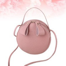 Bolso de hombro único de PU a rayas redondas bolsa de almacenamiento para teléfono para mujer mujer dama