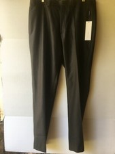 Pantalones para hombre Calvin Klein 36/32 negro cierre de cremallera