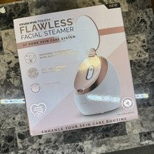 Vaporizador facial impecable acabado tacto sistema de cuidado de la piel para el hogar espejo de doble cara