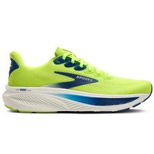 Brooks Ghost 17 para hombre, lima ácida/azul marino/blanco, 12,5 D mediano EE. UU.
