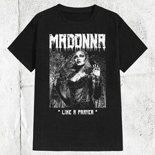 Camiseta estilo metal Madonna