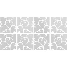 Pegatina de pared autoadhesiva TRIXES efecto 3D plateado x8 NUEVA decoración de pared para el hogar