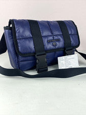 Michael Kors Brooklyn Cintura Riñonera Cinturón Bandolera Índigo Acolchado Nylon MUESTRA B2K