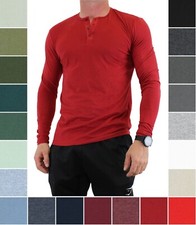Camisa True Classic Para Hombre, Camisa Manga Larga Estilo Henley Precio de venta sugerido por el fabricante $35