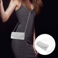 Bolso sin asas de moda para mujer Bolsos de noche Cartera de vacaciones para boda