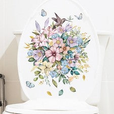 Pegatina de Pared Flor Impermeable 30*20cm Arte Calcomanía Decoración Hogar Mural Extraíble
