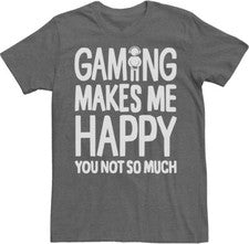 Camisa XXL Gaming Makes Me Happy para chicos