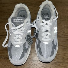 Zapatillas bajas New Balance 993 Hechas en EE. UU. Gris/Blanco MR993GL para hombre