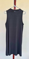 Vestido de punto Tiana B negro para mujer sin mangas línea A talla L nuevo con etiquetas