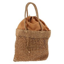 Bolso de hombro de moda de 2 unidades Bolsos tejidos Bolso de mano de ratán para mujer.