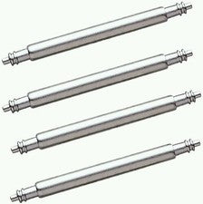 4 x 9mm Acero Inoxidable, Correa de Reloj Barras de Resorte, Pasadores de Reloj Asas 9mm