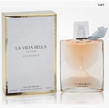LA VIDA BELLA POUR FEMME EAU DE PARFUM SPRAY PARA MUJER 3,4 OZ / 100 ml TOTALMENTE NUEVO