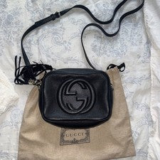 Bandolera Gucci para mujer entrelazada G Soho Disco