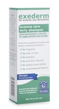 Champú Exederm para eczema y dermatitis seborreica, 8 fl 8 oz (paquete de 1)