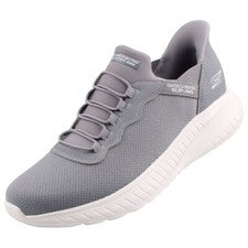 Zapatillas deportivas hombre Skechers Slip-ins™ Bobs Squad gris 118300-GRY veganas