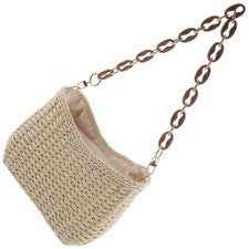 Bolso de Playa Tejido Mujeres Bolso de Mano Verano Bolso de Hombro Bolso de Mano de Moda para